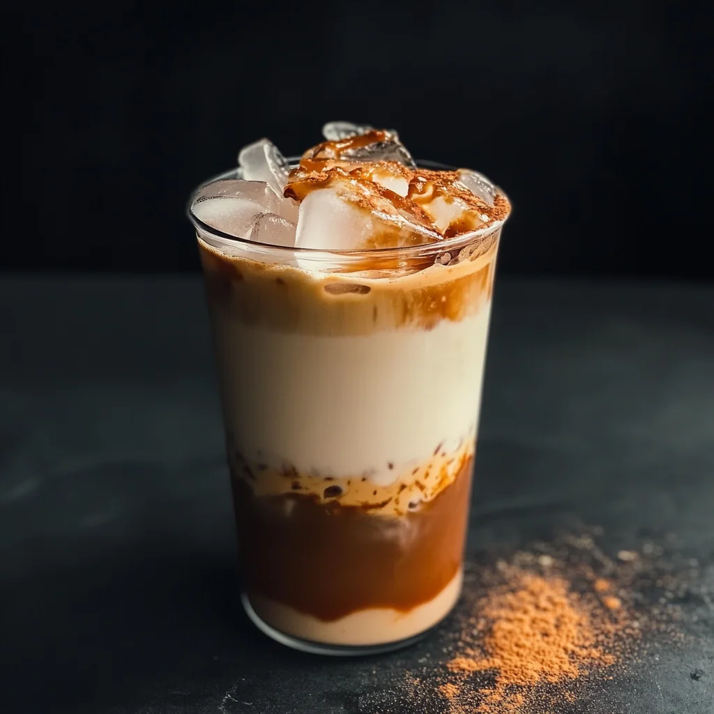 Cookie Butter Iced Chai Latte