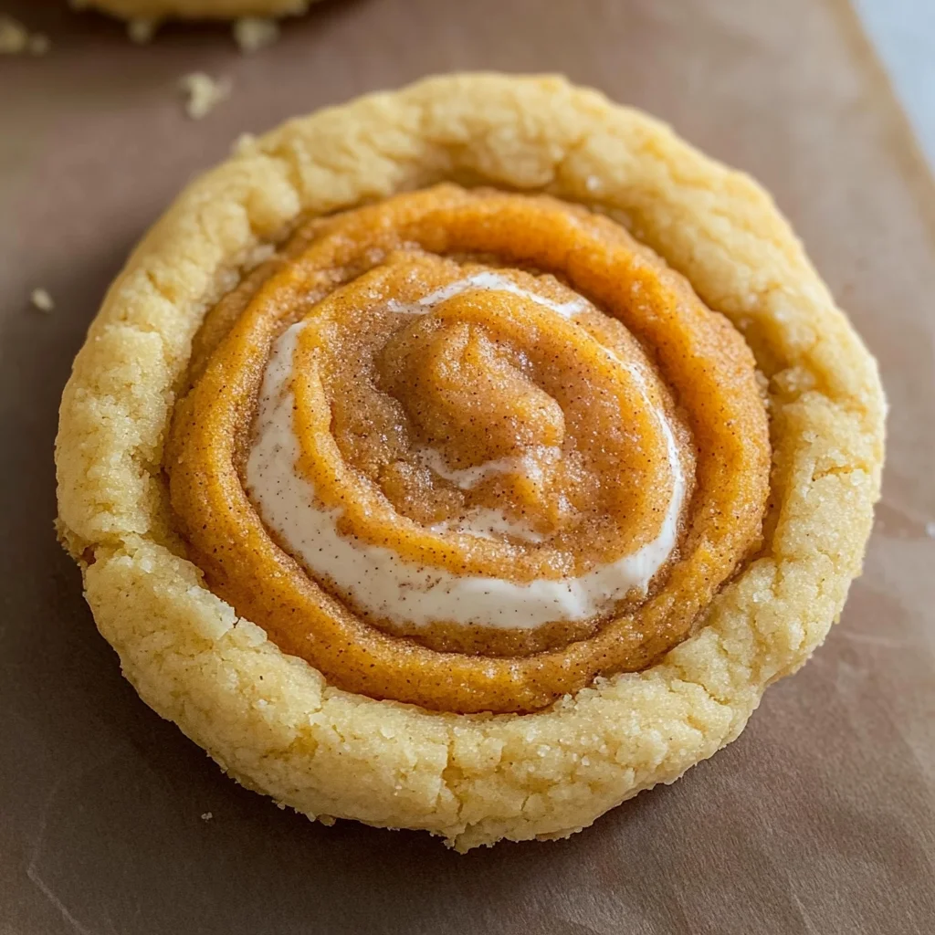 Crumbl pumpkin pie cookies