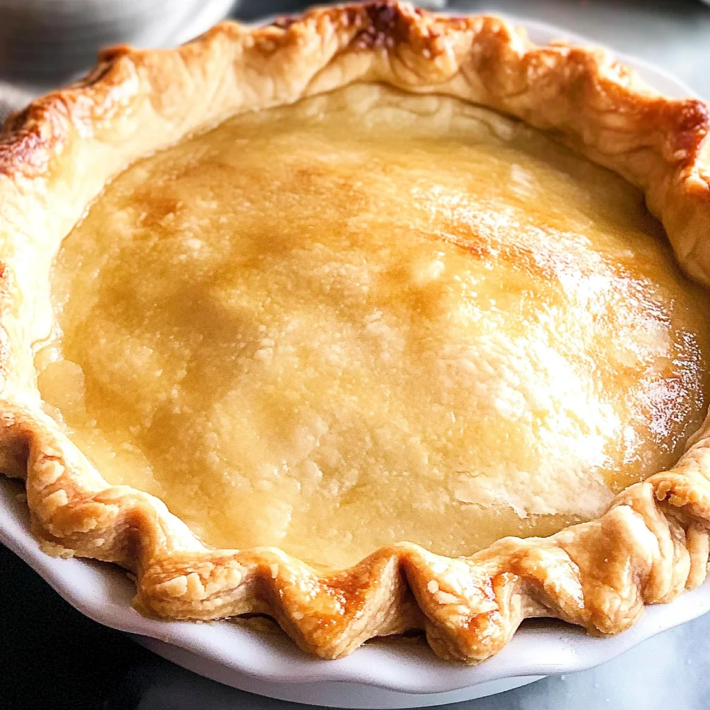 Easy Homemade Pie Crust