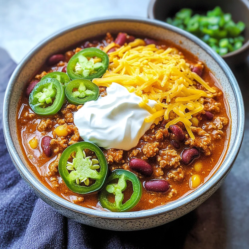 Healthy Turkey Chili