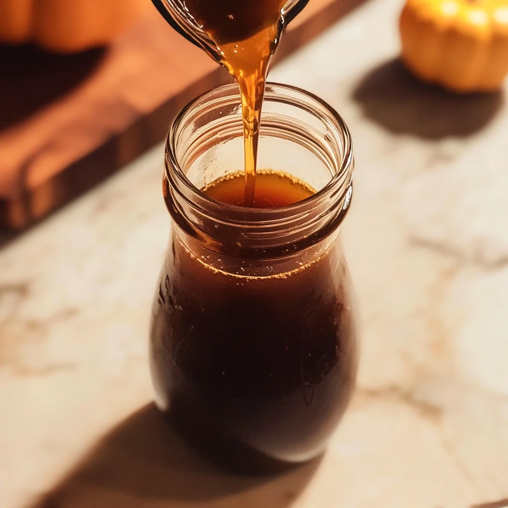 Homemade Pumpkin Spice Syrup