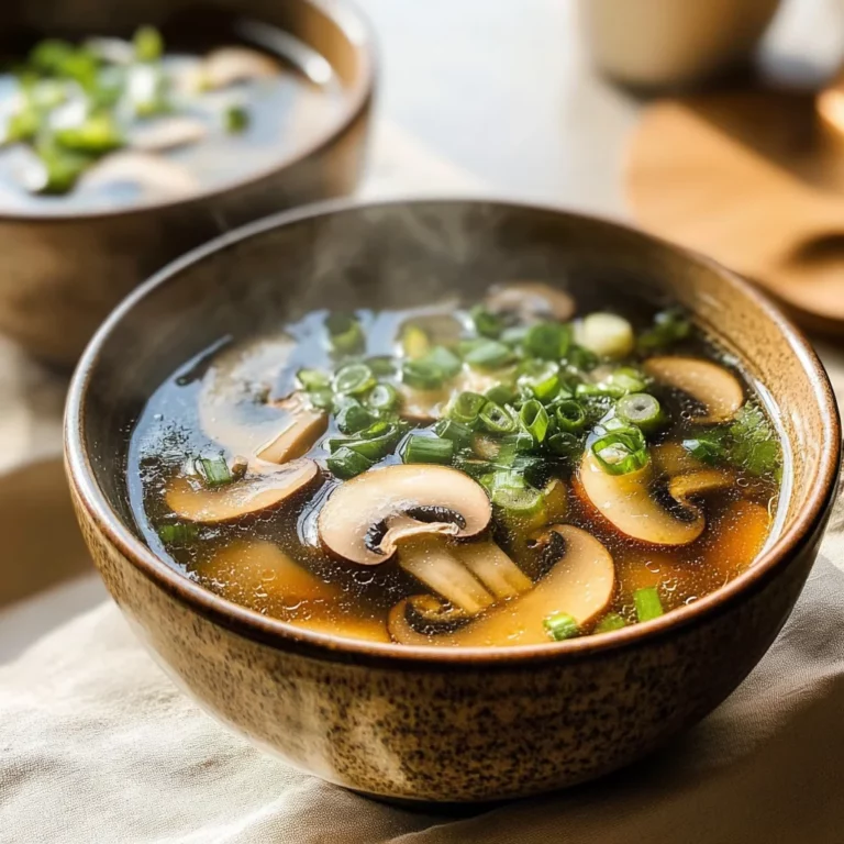 Japanese Clear Soup Recipe