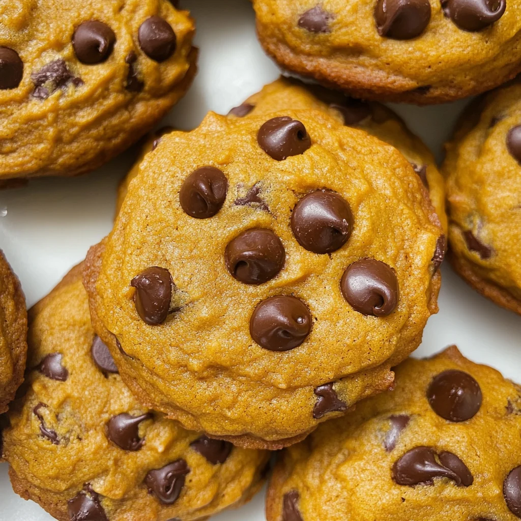 Old Fashioned Pumpkin Chocolate Chip Cookies