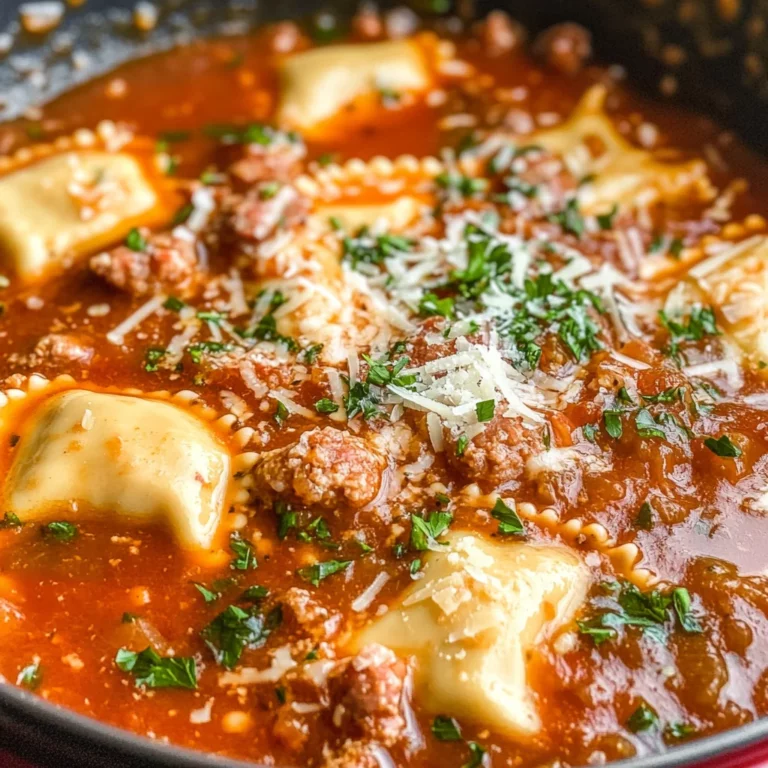 Ravioli Soup