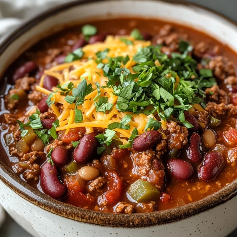 The Best Homemade Stovetop Chili