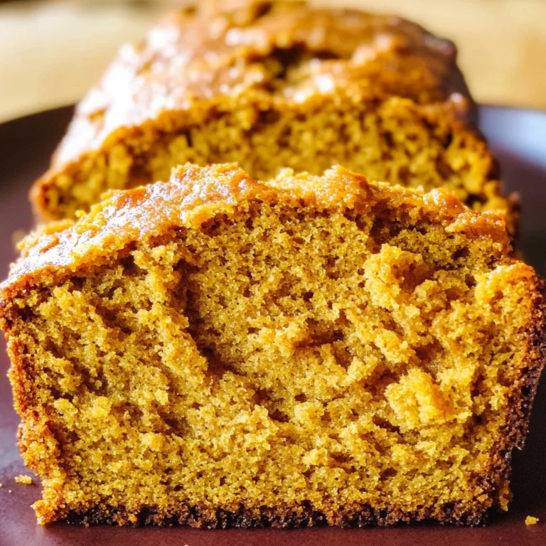 Vanilla Pudding Pumpkin Bread