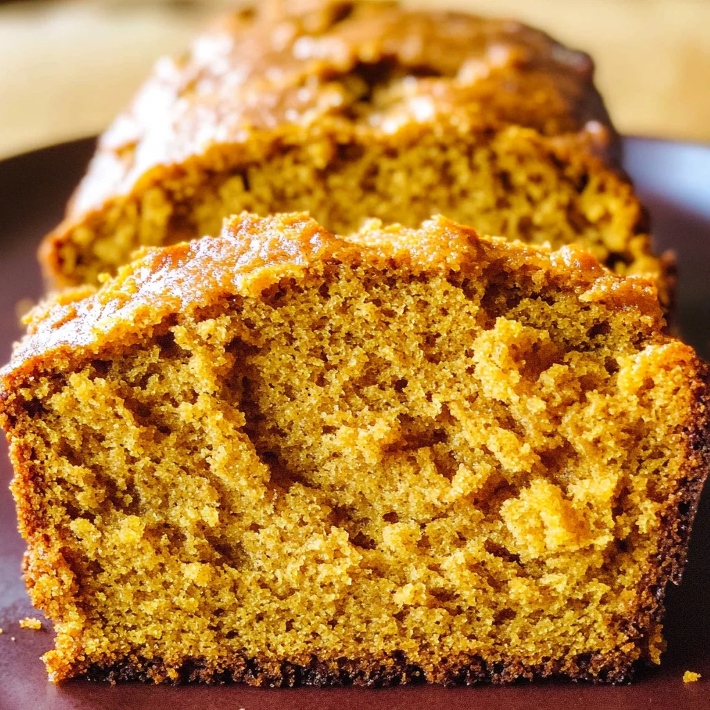 Vanilla Pudding Pumpkin Bread