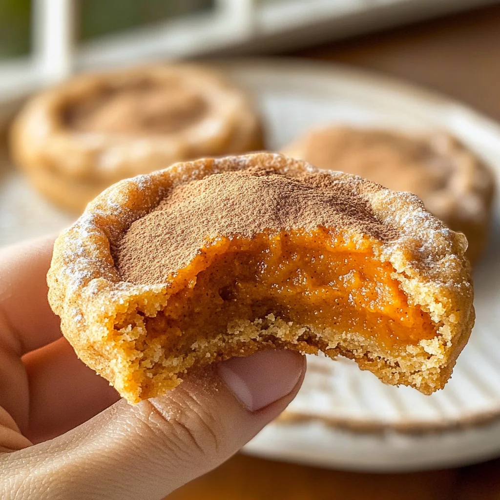 Vegan Pumpkin Pie Cookies