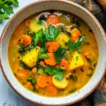 Anti-Inflammatory Veggie Soup with Turmeric