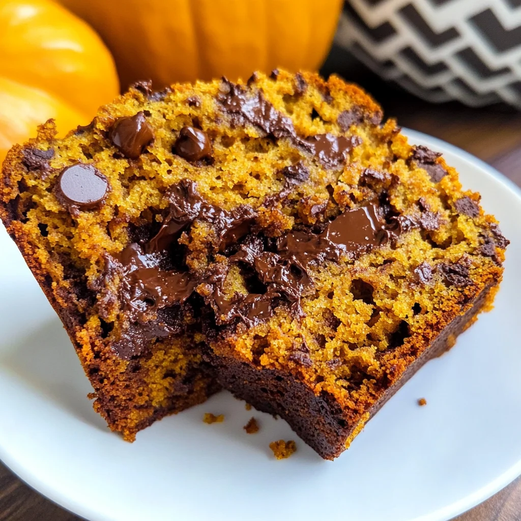 Best Chocolate Chip Pumpkin Bread
