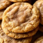 Chewy Pumpkin Snickerdoodle Cookies