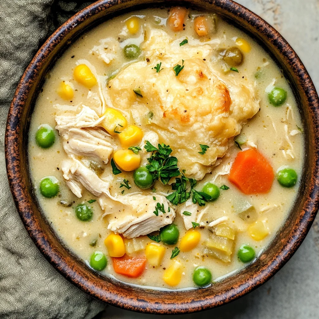 Chicken Pot Pie Soup