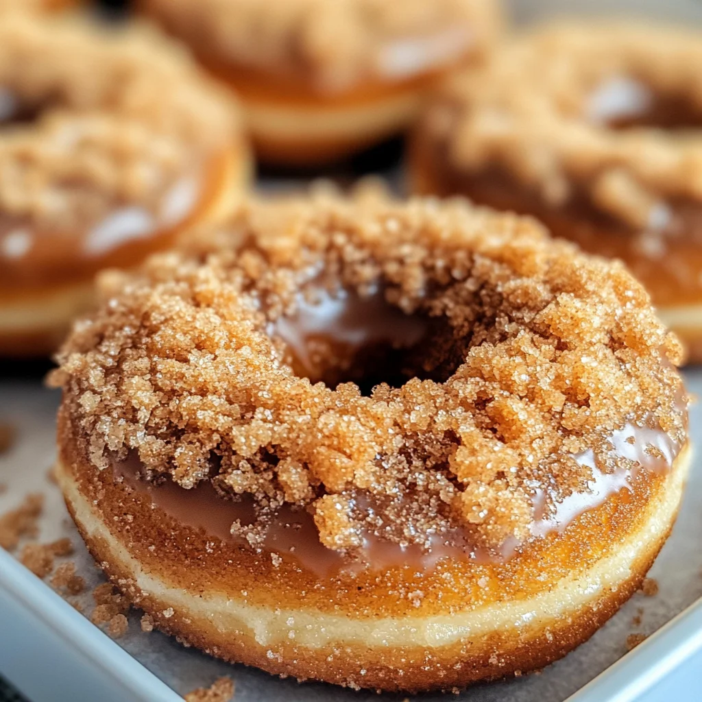 Coffee Cake Donuts