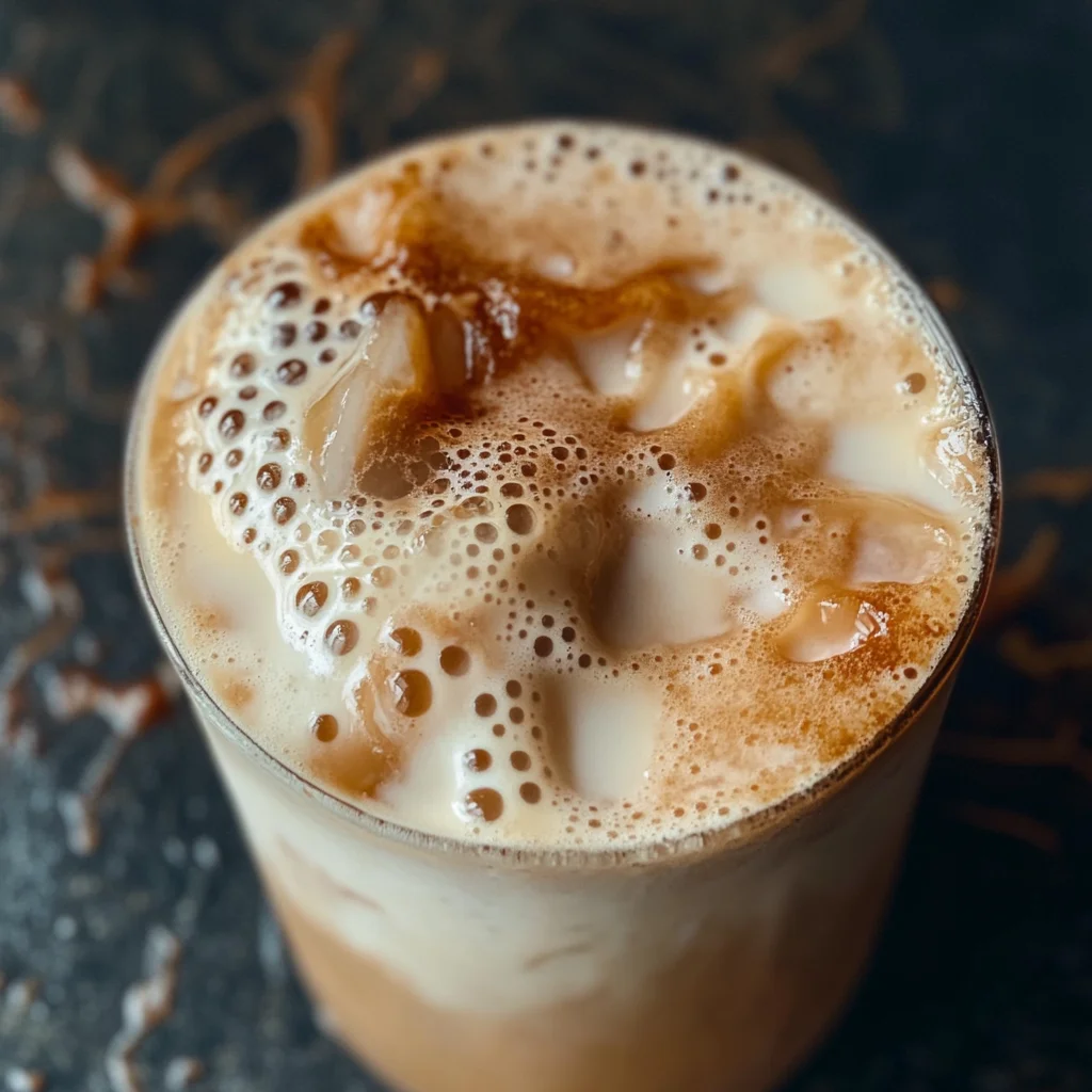 Cookie Butter Iced Chai Latte