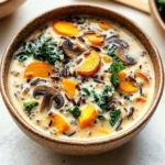 Cozy Autumn Wild Rice Soup
