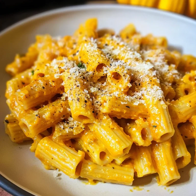 Creamy Parmesan Pumpkin Pasta