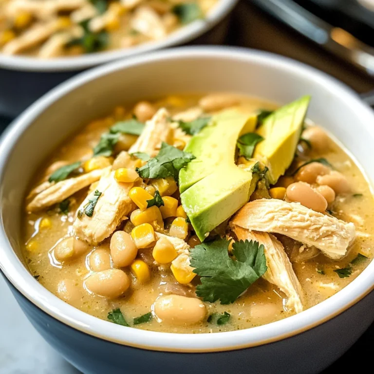 Creamy White Chicken Chili Recipe