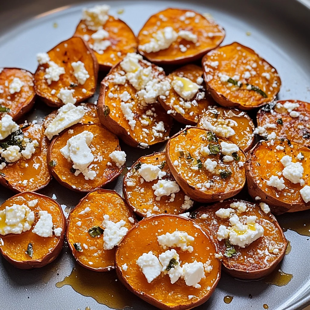 Delicious Honey Feta Sweet Potato Rounds Recipe for Any Meal