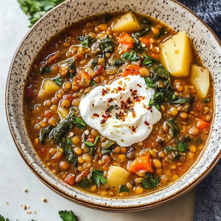 Detox Moroccan Lentil Soup