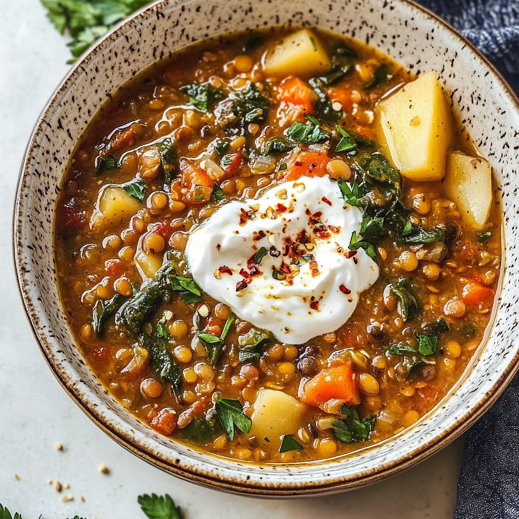 Detox Moroccan Lentil Soup
