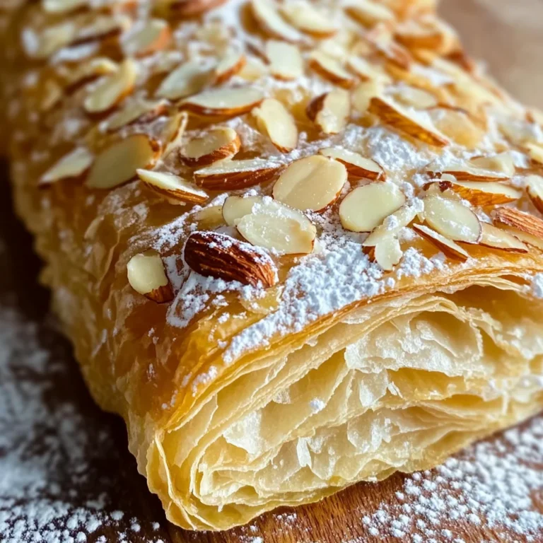 Flaky Sweet Almond Pastry