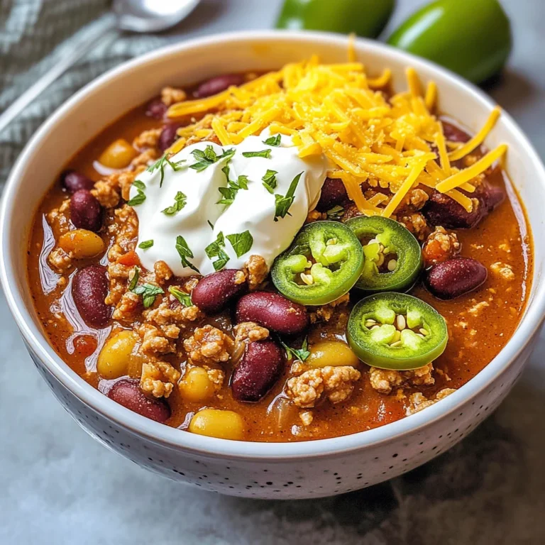 Healthy Turkey Chili