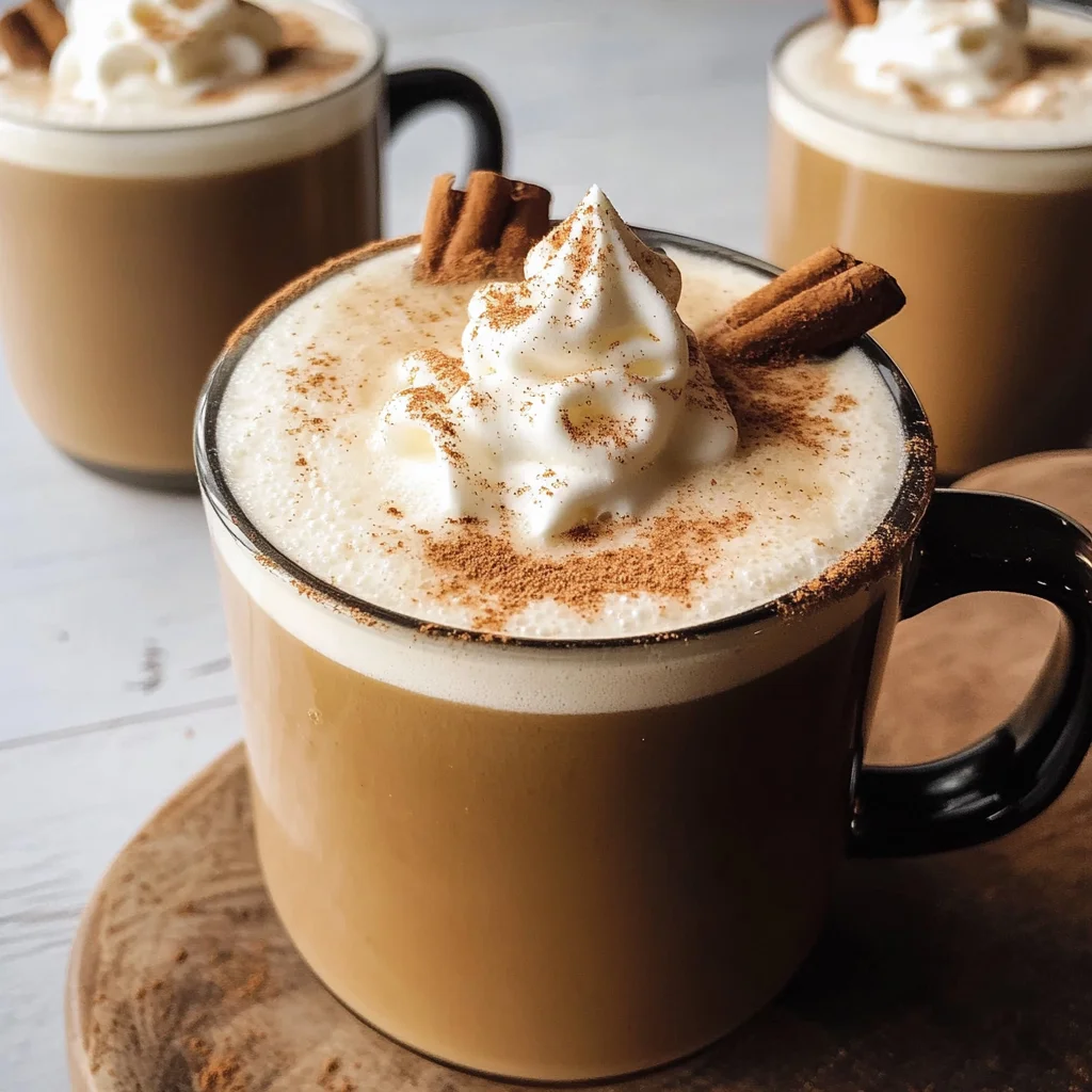 Homemade Gingerbread Latte