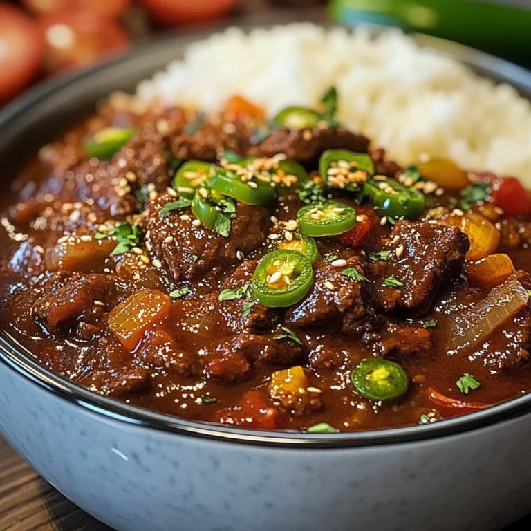 Korean Chile Con Carne