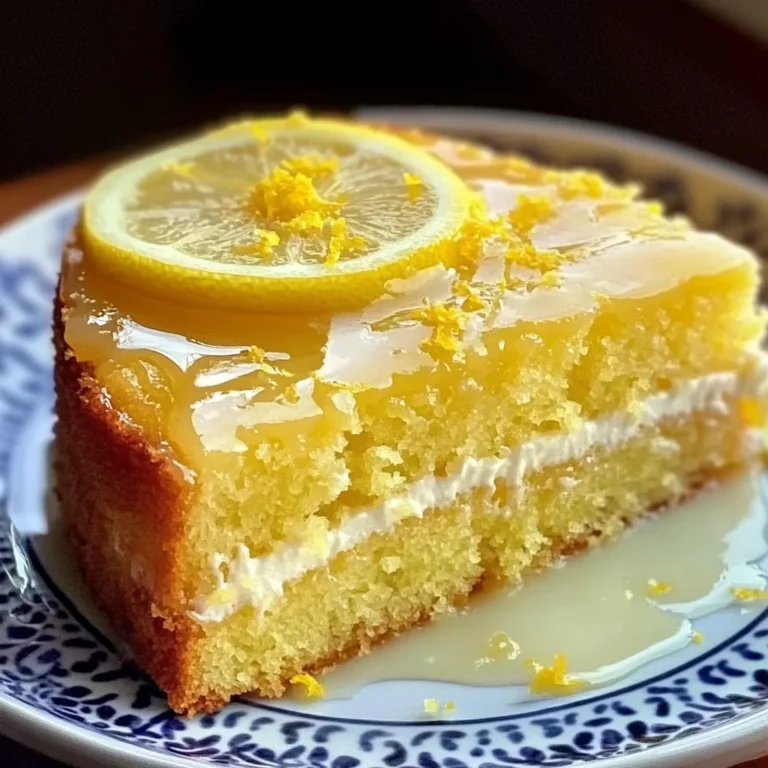 Lemon Cake to Die For
