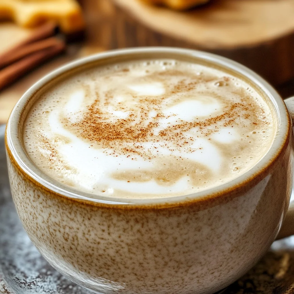 Maple Cinnamon Latte