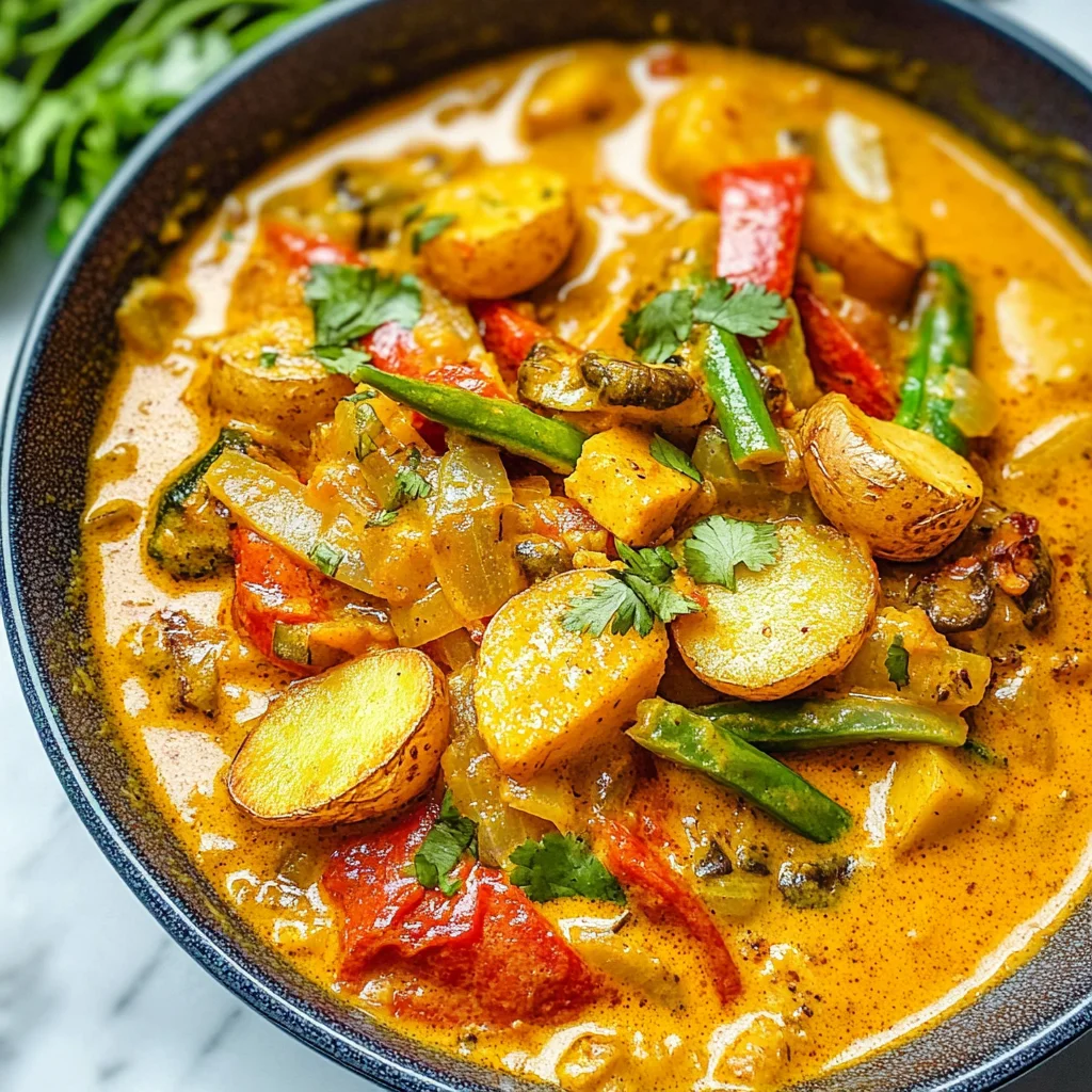 Massaman Curry with Roasted Potatoes