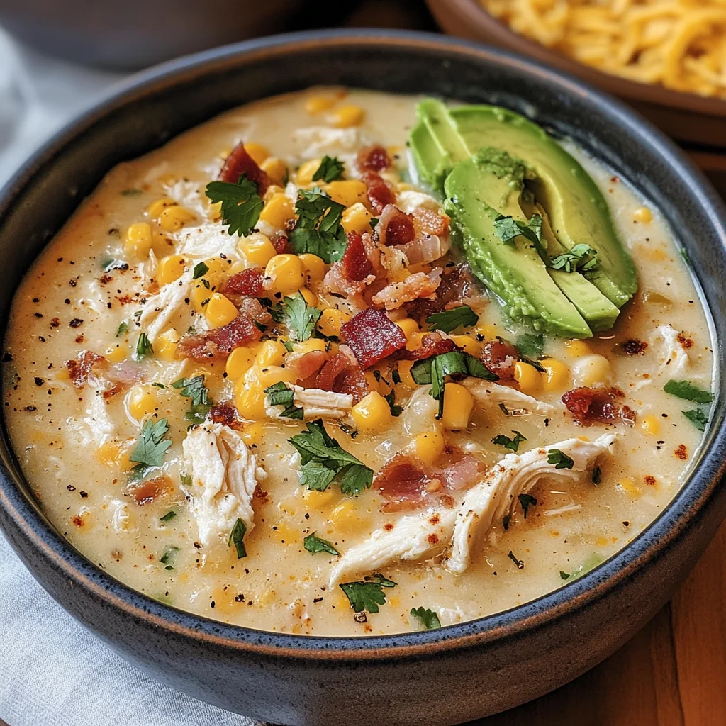 Mexican Street Corn White Chicken Chili Recipe