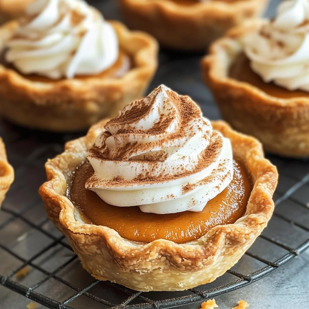 Mini Pumpkin Pies