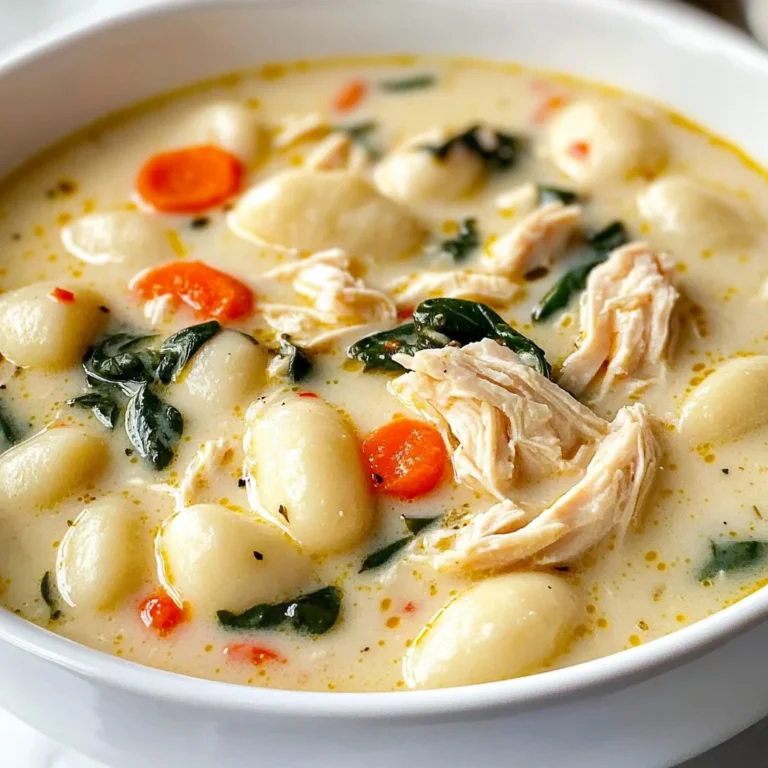 Olive Garden Chicken Gnocchi Soup