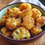 Parmesan Cauliflower Bites - Just 5 Ingredients