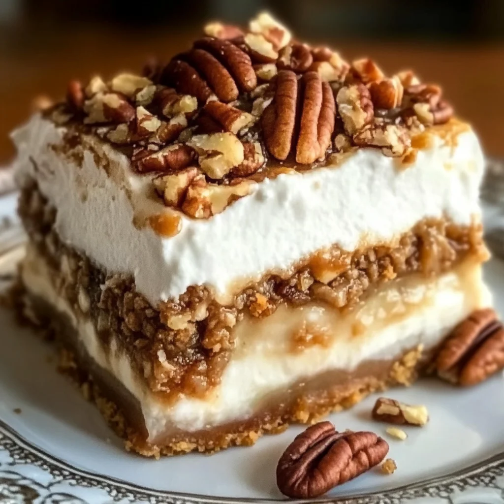 Pecan Pie Lasagna – A No-Bake Dream Dessert