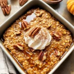 Pumpkin Baked Oatmeal