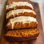 Pumpkin Bread with Cream Cheese Frosting Recipe