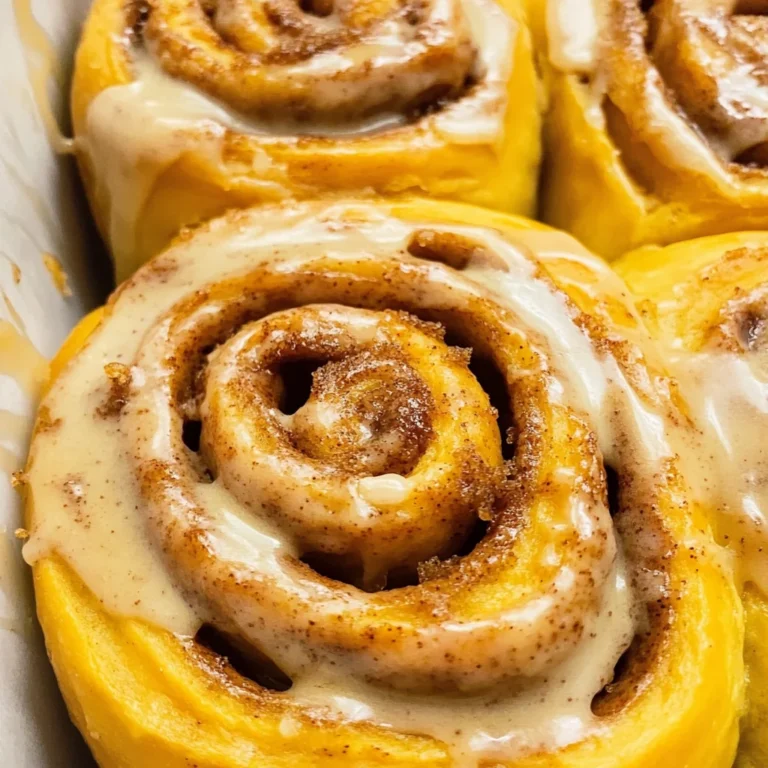 Pumpkin Cinnamon Rolls