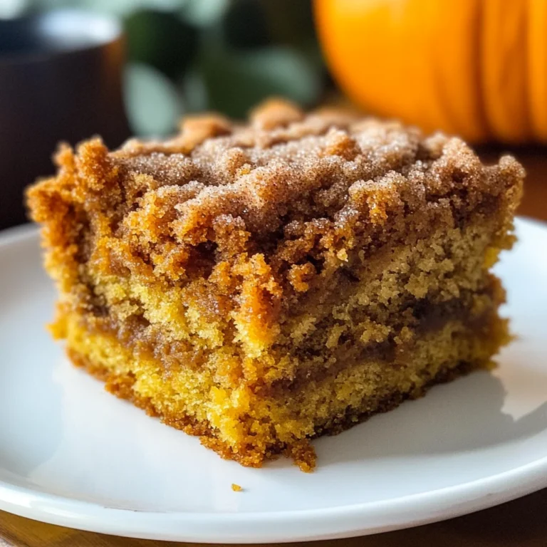 Pumpkin Coffee Cake