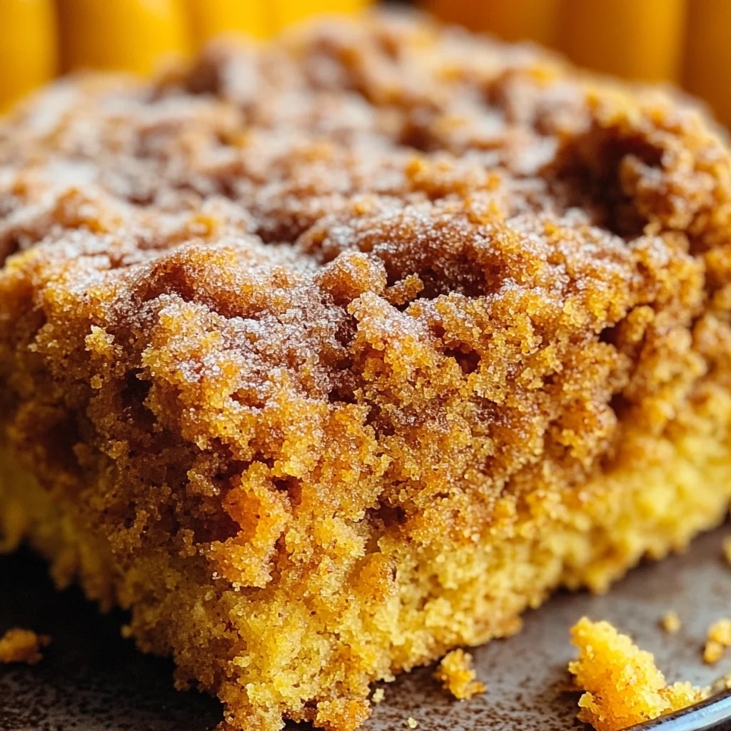Pumpkin Coffee Cake