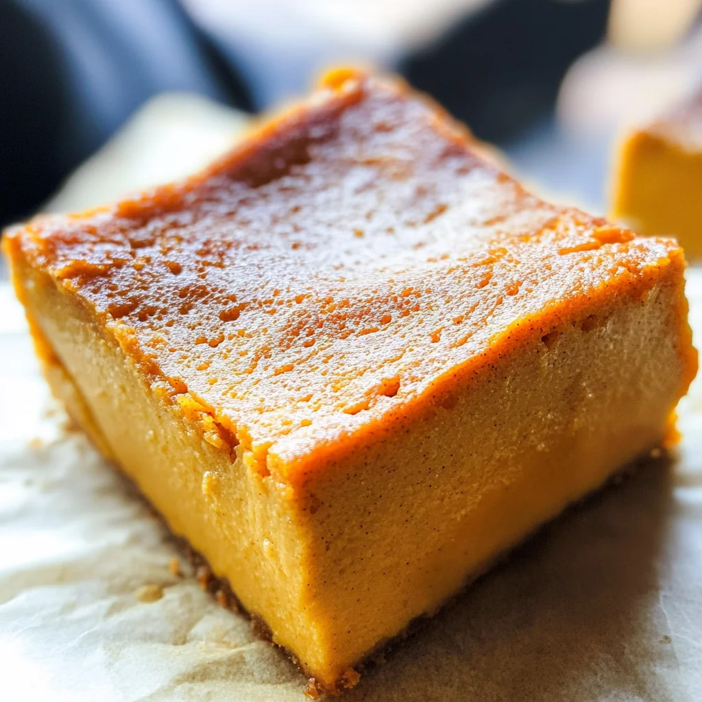 Pumpkin Magic Custard Cake Recipe