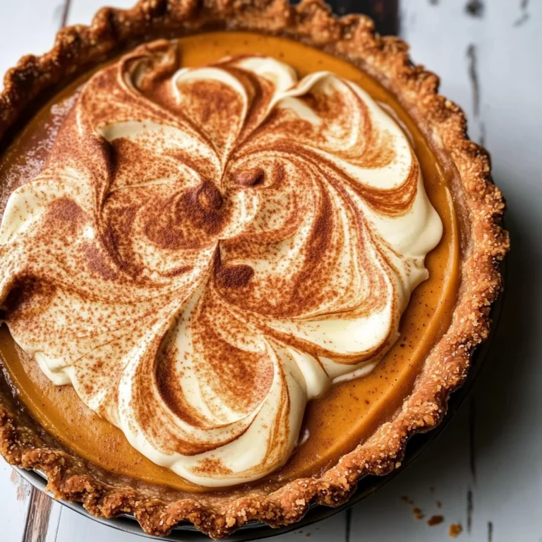 Pumpkin Mascarpone Pie