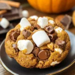 Pumpkin S'mores Cookies