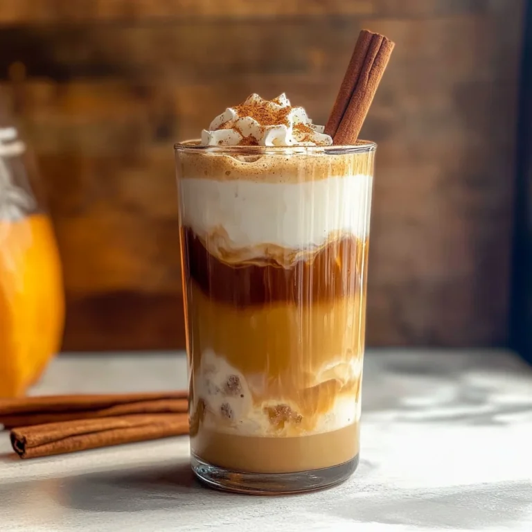 Pumpkin Spice Brown Sugar Shaken Espresso