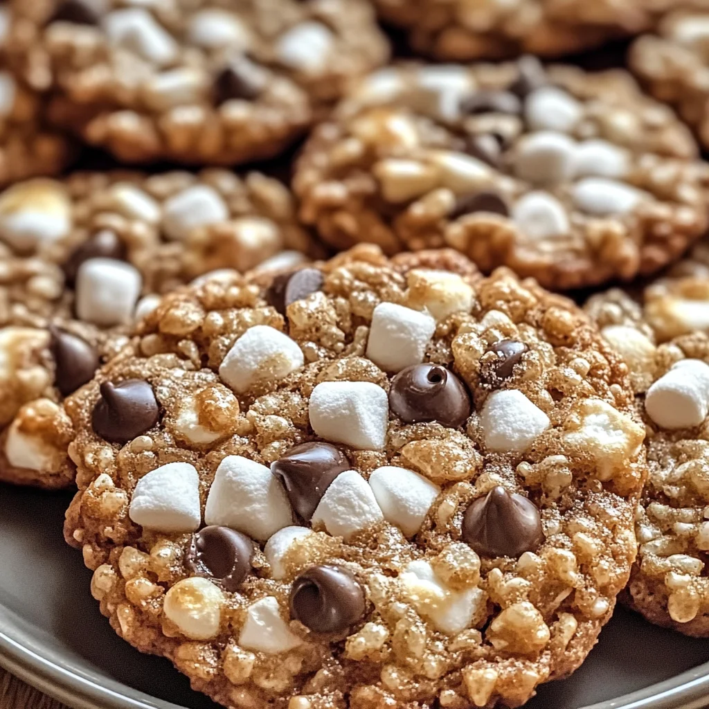 Rice Krispie Cookies with Chocolate Chips Recipe