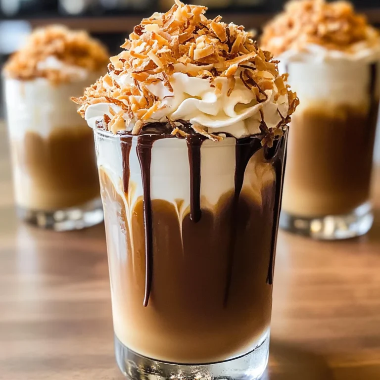 Samoas Iced Coffee