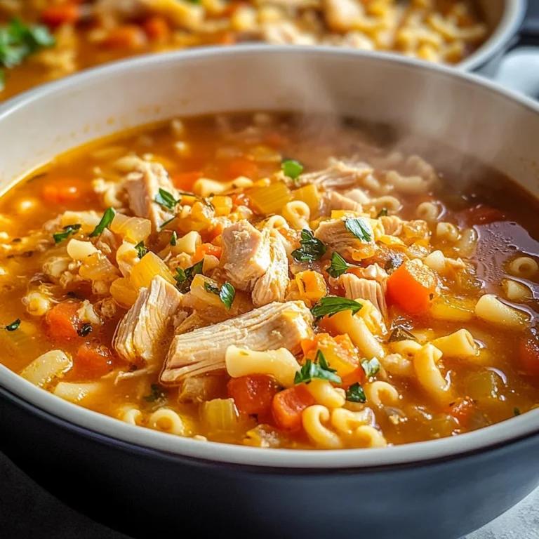 Sicilian Chicken Soup