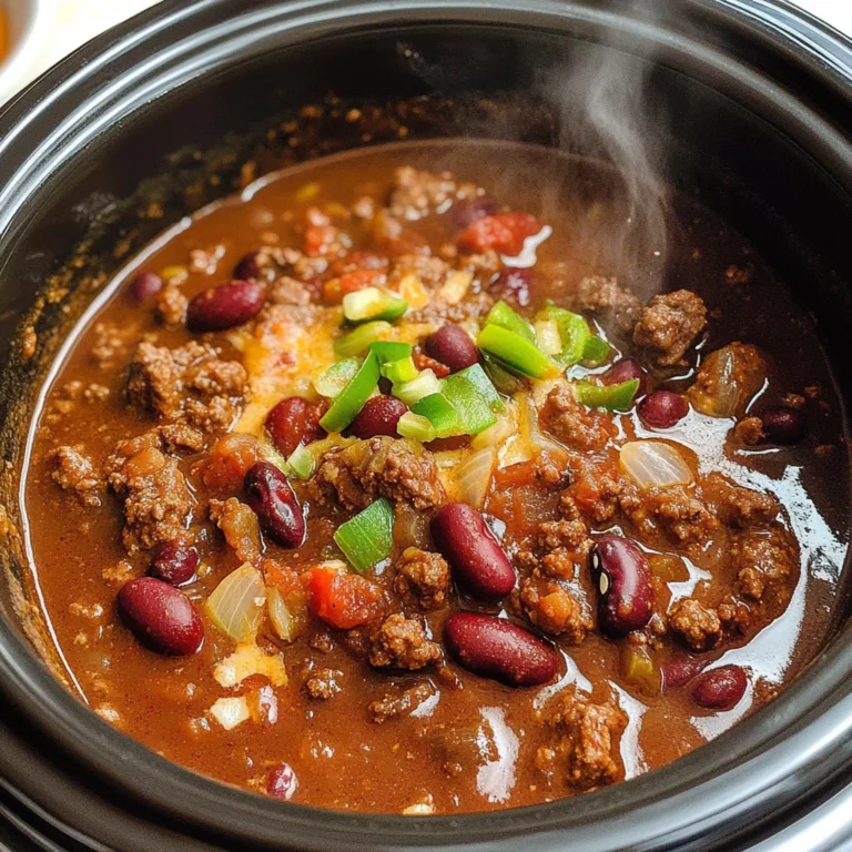 Slow Cooker Chili Con Carne
