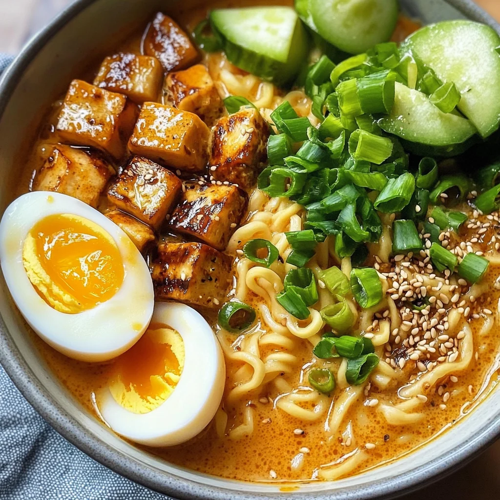 Spicy Coconut Curry Ramen